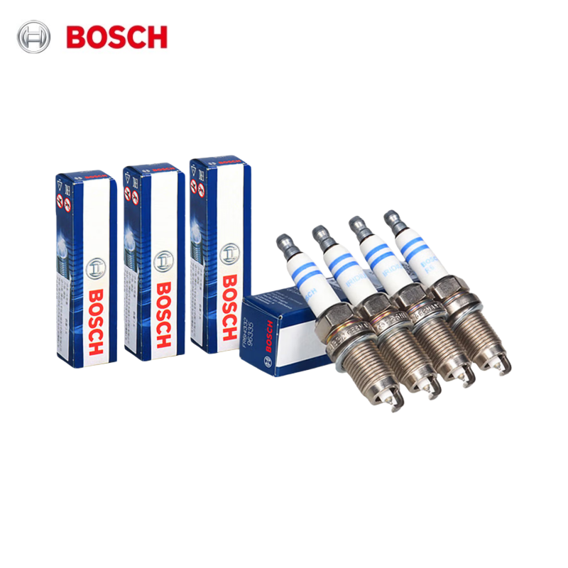 Bosch Spark Plug Platinum - 4 candele d'accensione Bosch Double Platinum
