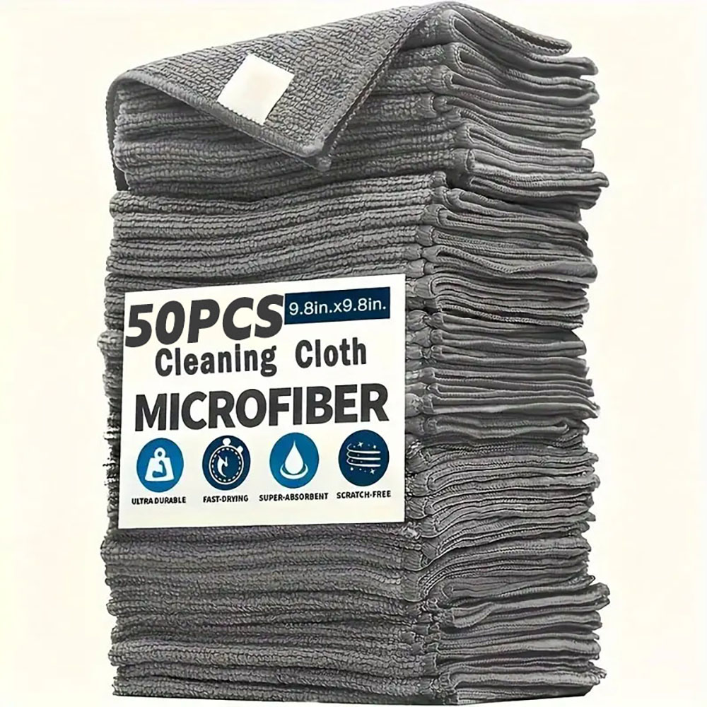Microfiber Towel Detailing - Panni in Microfibra Spessi per Pulizia,