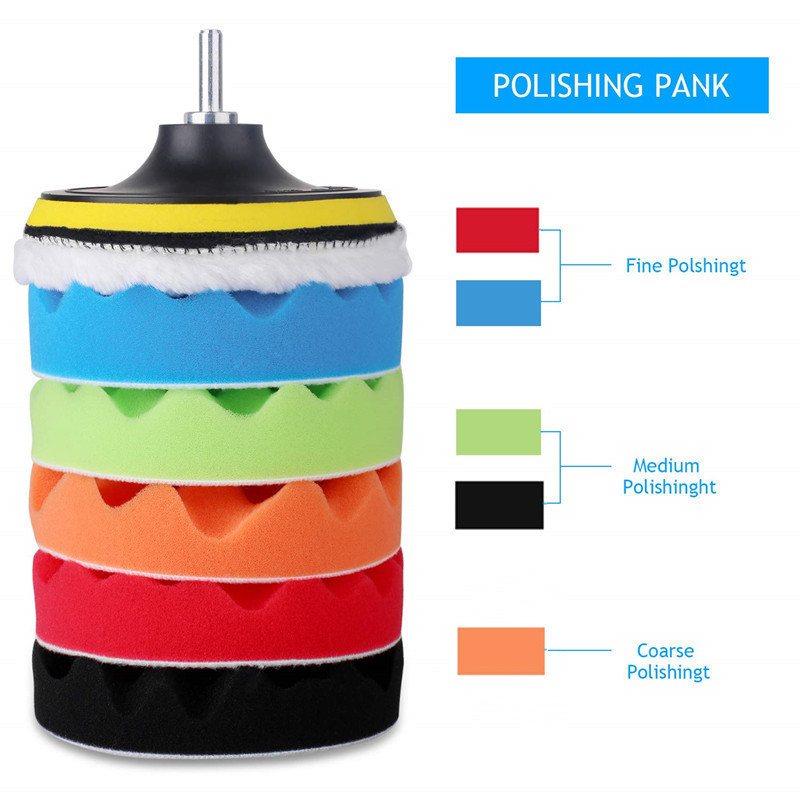 8 pezzi kit tamponi per lucida - Foam Cannon Car Wash recensione e prezzo
